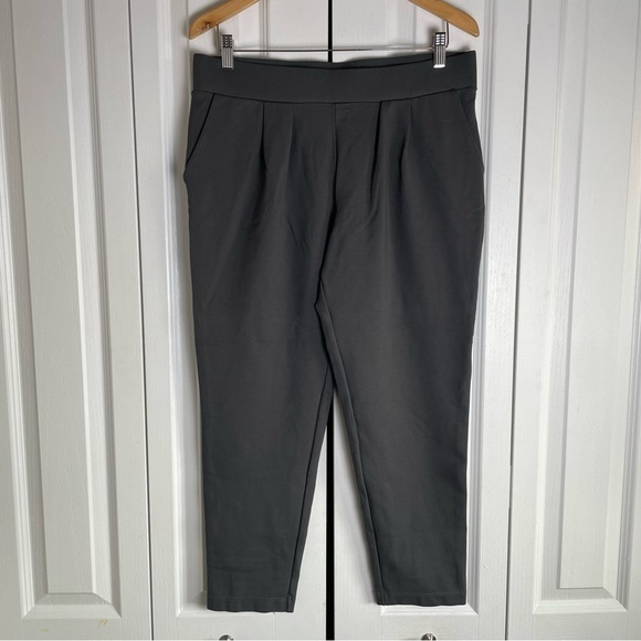 Modern Ambition Pants - Modern Ambition (Mondetta) Pull On Knit Pants Women’s L Gray Casual Minimalist